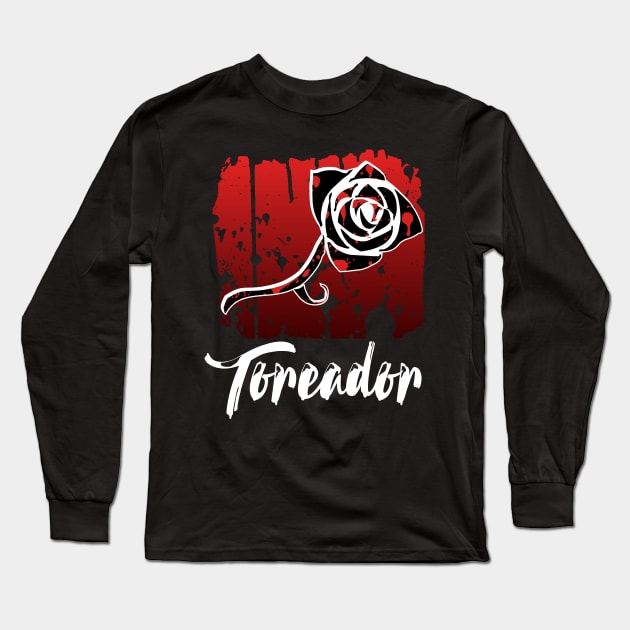 Toreador Darkness Long Sleeve T-Shirt by FallingStar